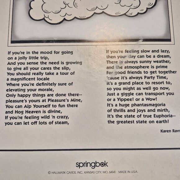 Springbok The Sovereign State of Euphoria Vintage 1000 pc Jigsaw Puzzle - Picture 3 of 9